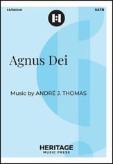 Agnus Dei SATB choral sheet music cover